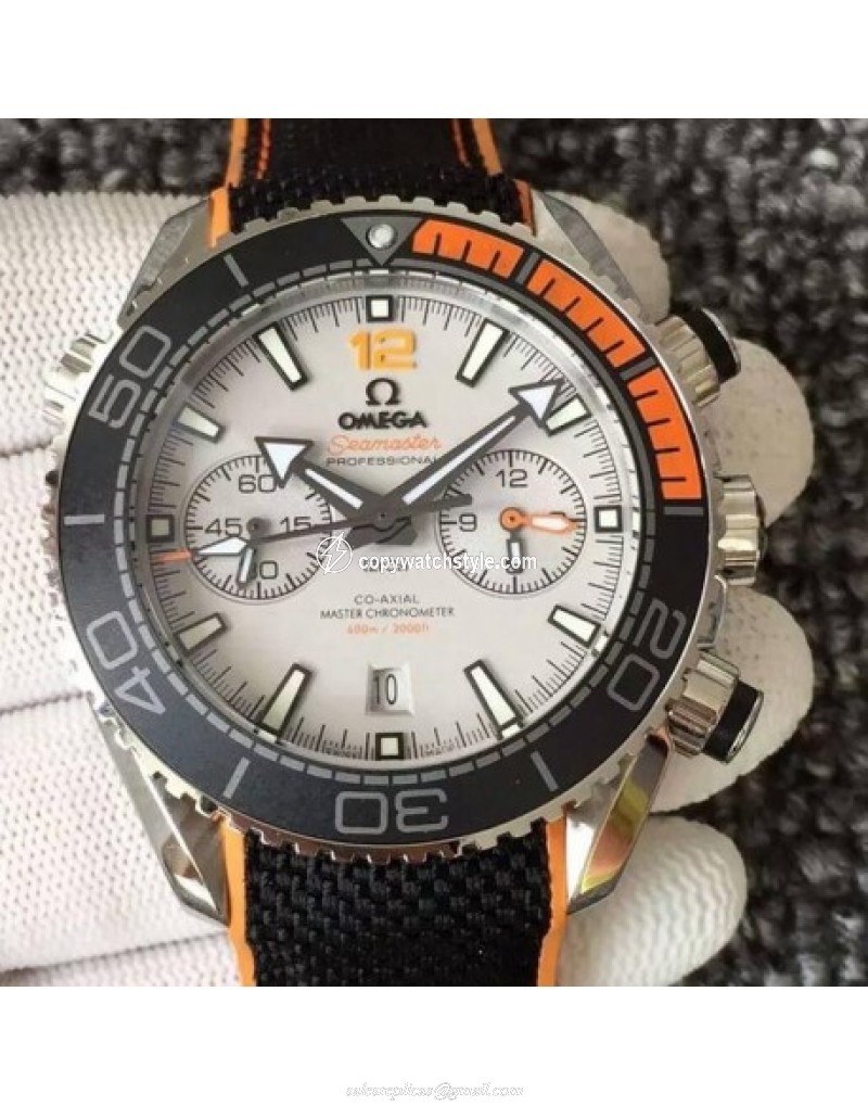Omega Seamaster Planet Ocean 600M Stainless Steel White Omega Seamaster Planet Ocean 600M Stainless Steel White