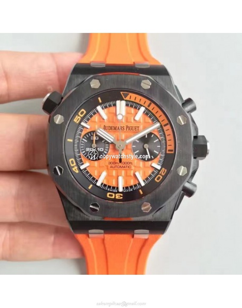 Audemars Piguet Royal Oak Offshore Diver Chronograph 26703 JH Ceramic Orange Audemars Piguet Royal Oak Offshore Diver Chronograph 26703 JH Ceramic Orange