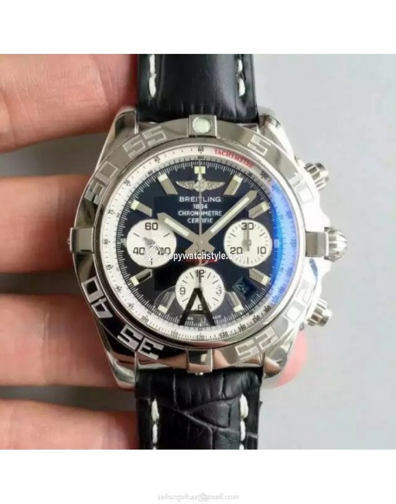 Breitling Chronomat 44 AB011012/B967/435X/A20BA.1 Noob Stainless Steel Black Breitling Chronomat 44 AB011012/B967/435X/A20BA.1 Noob Stainless Steel Black