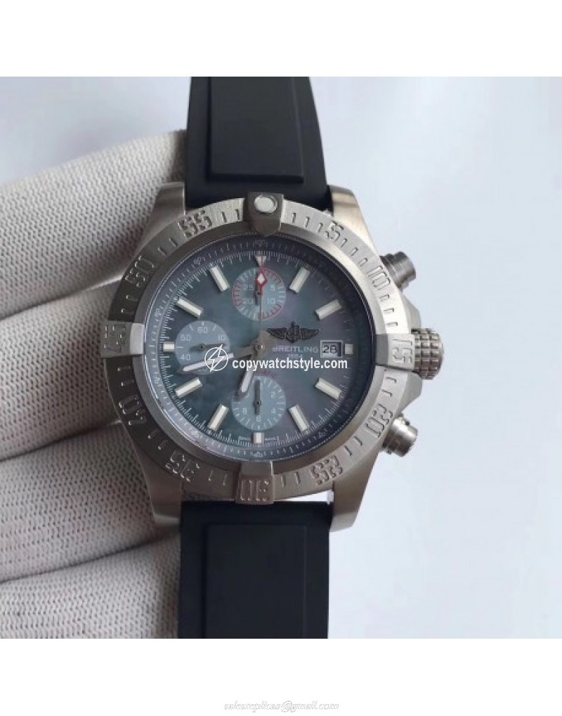 Breitling Avenger II USA Military Limited Edition M13371BU Noob Stainless Steel Mother Of Pearl Breitling Avenger II USA Military Limited Edition M13371BU Noob Stainless Steel Mother Of Pearl