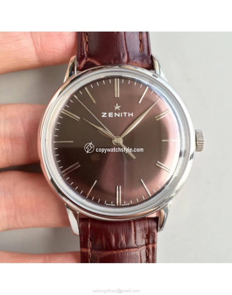 Zenith Elite 6150 150TH Anniversary 03.2272.6150/51.C700 ND Stainless Steel Chocolate 