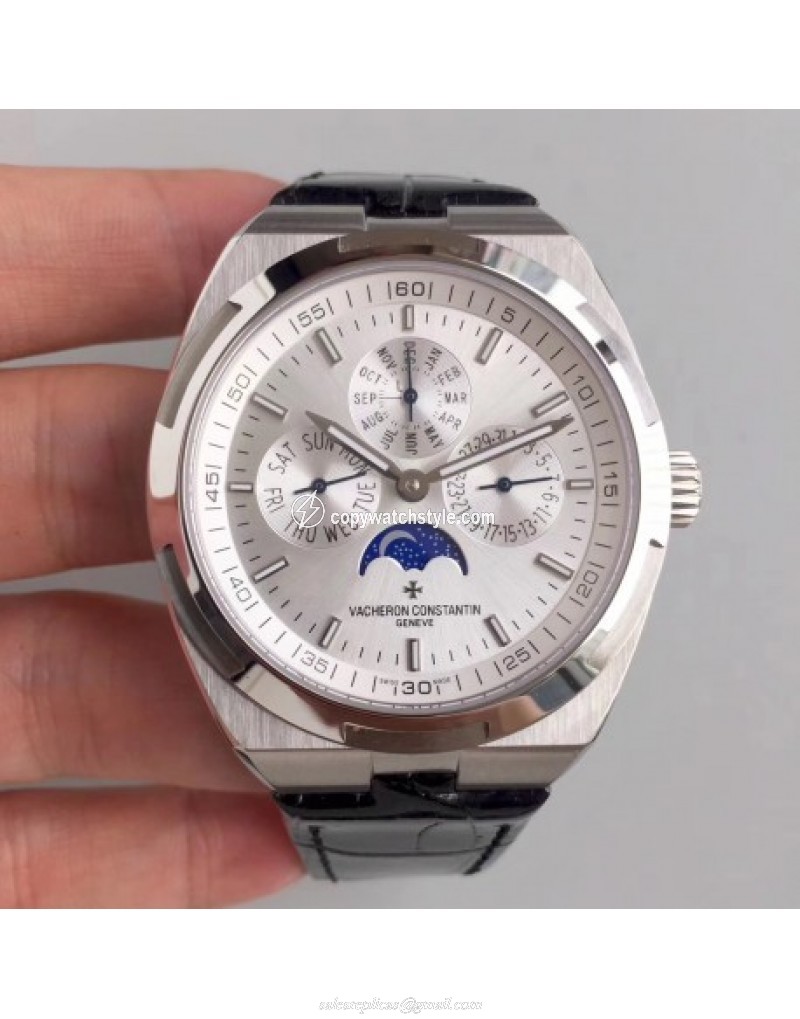 Vacheron Constantin Overseas Ultra Thin Perpetual Calendar 4300V/120G-B102 BF Stainless Steel Silver Vacheron Constantin Overseas Ultra Thin Perpetual Calendar 4300V/120G-B102 BF Stainless Steel Silver