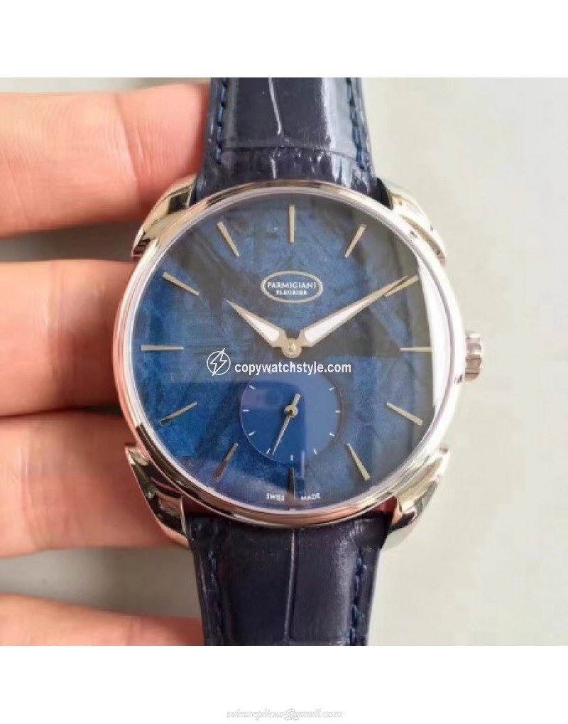 Parmigiani Fleurier Tonda 1950 PFC267-1000600-HA3141 Stainless Steel Meteorite Blue Parmigiani Fleurier Tonda 1950 PFC267-1000600-HA3141 Stainless Steel Meteorite Blue