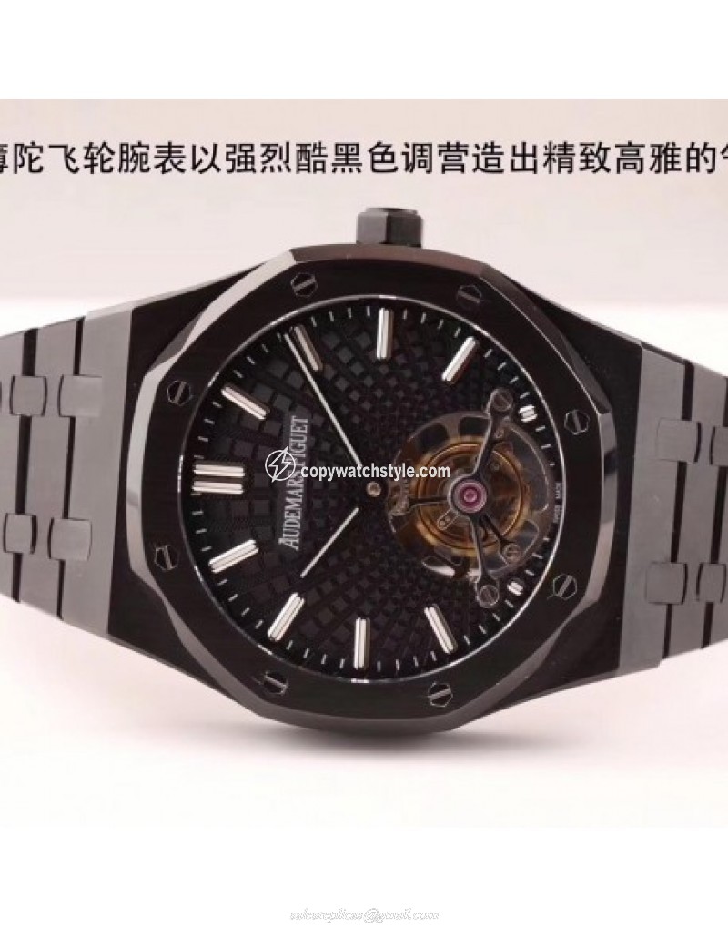 Audemars Piguet Royal Oak Tourbillon Extra Thin 26522 R8 Ceramic Black Audemars Piguet Royal Oak Tourbillon Extra Thin 26522 R8 Ceramic Black