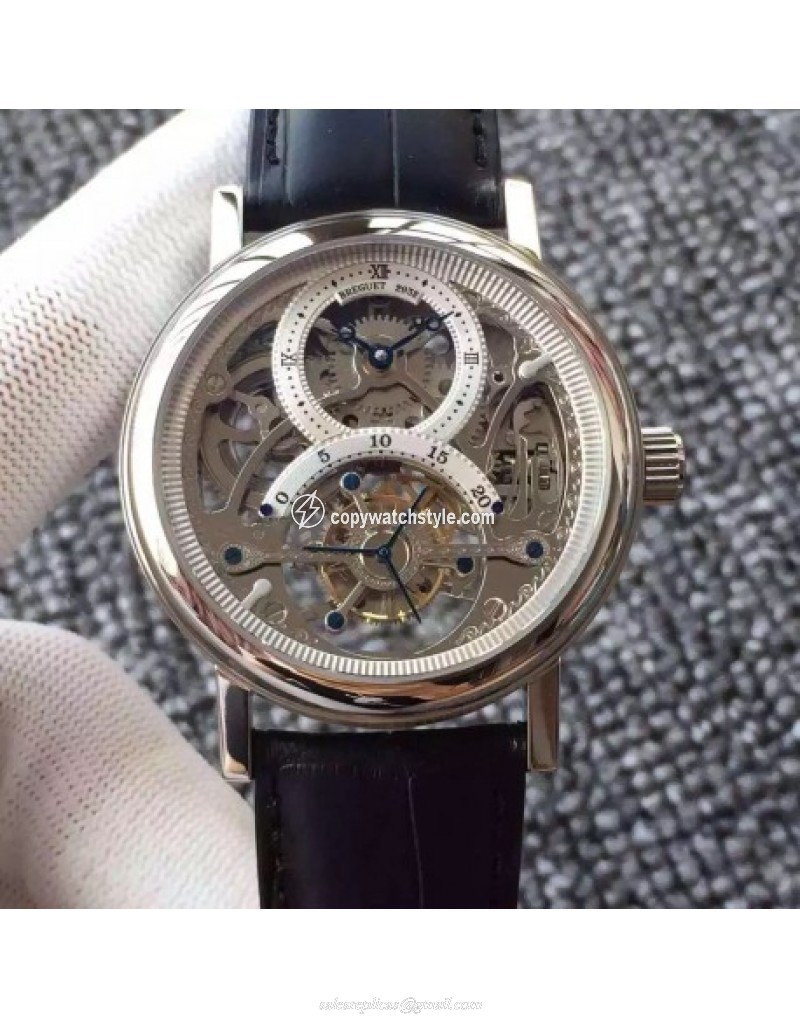 Breguet Grand Complication Tourbillon AX Stainless Steel White Skeleton Breguet Grand Complication Tourbillon AX Stainless Steel White Skeleton