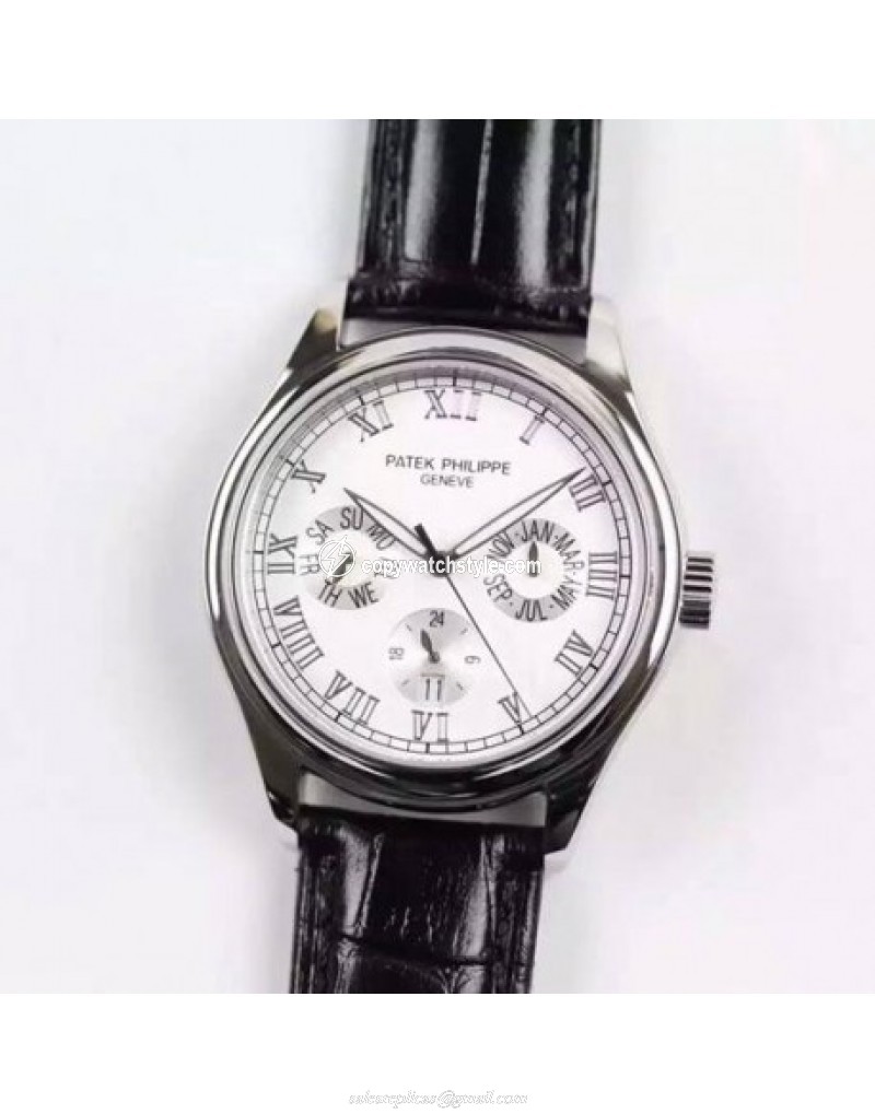 Patek Philippe Annual Calendar 5035G Stainless Steel White Patek Philippe Annual Calendar 5035G Stainless Steel White