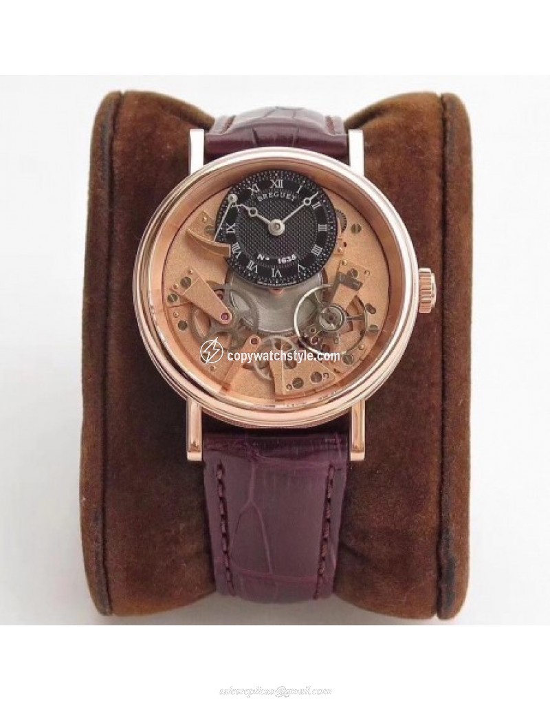 Breguet Tradition 7027 7027BR/R9/9V6 Noob Rose Gold Rose Gold Skeleton Breguet Tradition 7027 7027BR/R9/9V6 Noob Rose Gold Rose Gold Skeleton