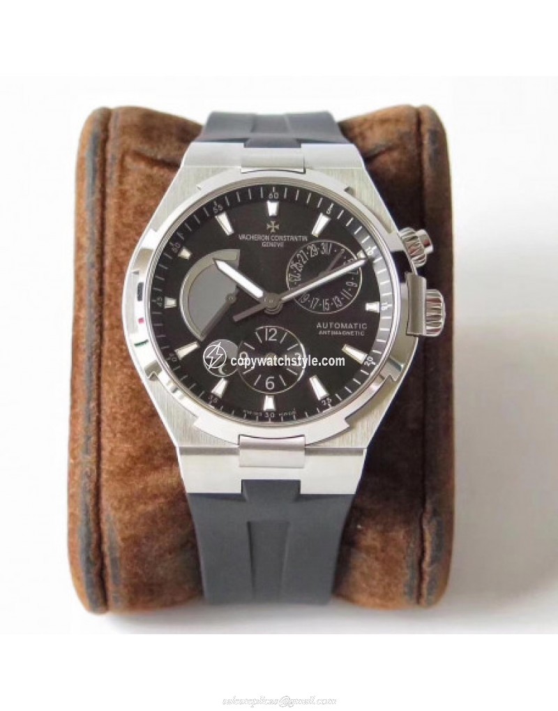 Vacheron Constantin Overseas Dual Time 47450/000W-9511 TWA Stainless Steel Black Vacheron Constantin Overseas Dual Time 47450/000W-9511 TWA Stainless Steel Black