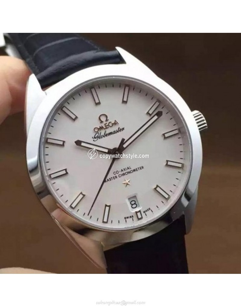 Omega Constellation Globemaster 39MM Stainless Steel White 