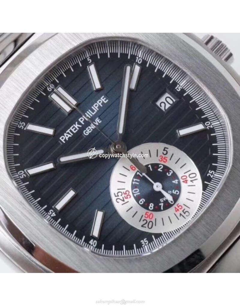 Patek Philippe Nautilus Chronograph 5980 PP Stainless Steel Blue Patek Philippe Nautilus Chronograph 5980 PP Stainless Steel Blue