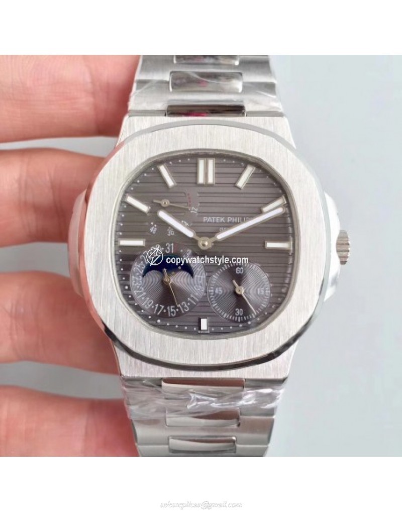 Patek Philippe Nautilus Moonphase 5712/1A-001 Noob Stainless Steel Grey Patek Philippe Nautilus Moonphase 5712/1A-001 Noob Stainless Steel Grey