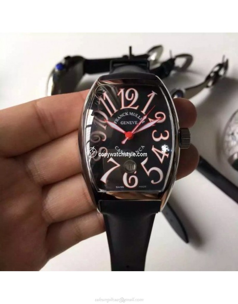 Franck Muller Casablanca FM 8880 C DT Stainless Steel Black Franck Muller Casablanca FM 8880 C DT Stainless Steel Black