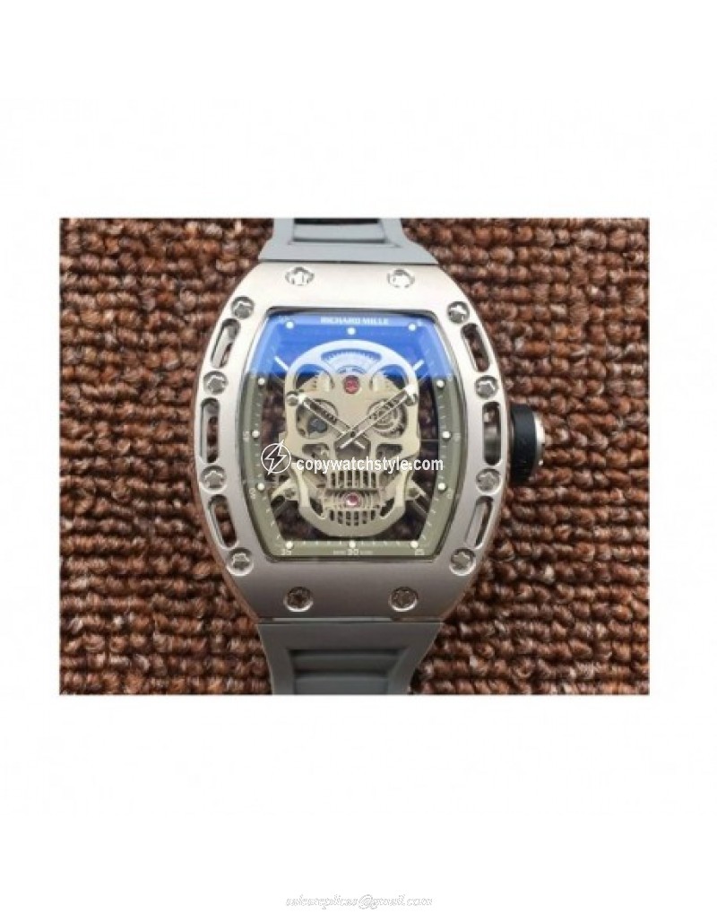 Richard Mille RM052 Titanium Silver Skull 