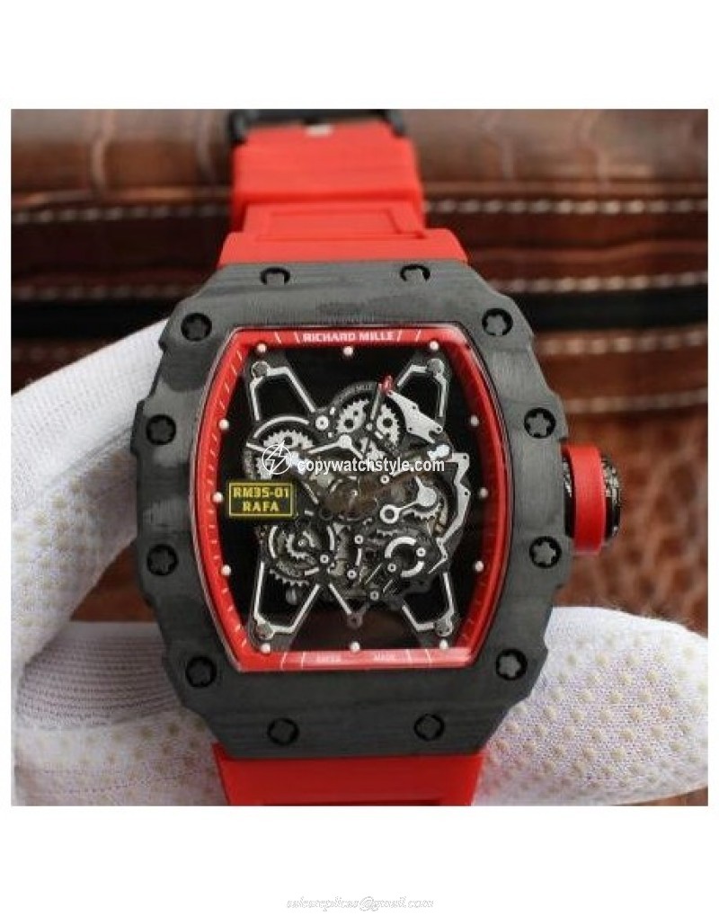 Richard Mille RM035-01 Rafa Forged Carbon Red Richard Mille RM035-01 Rafa Forged Carbon Red