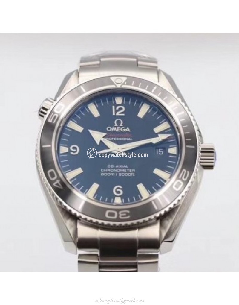 Omega Seamaster Planet Ocean Liquid Metal 1948 "LMPO" Noob V8 Stainless Steel Blue 