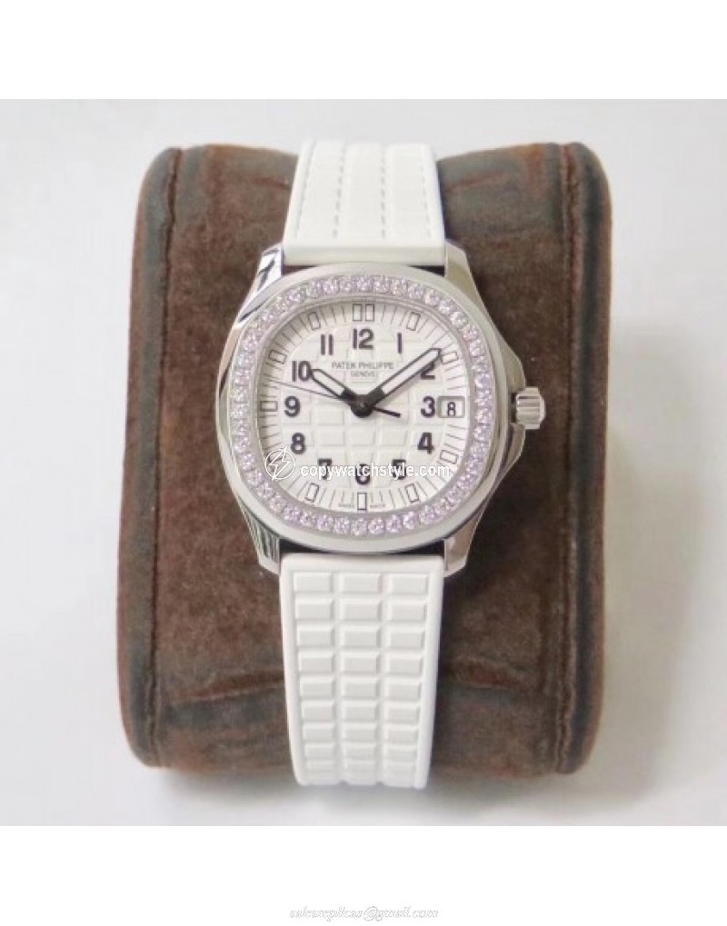 Patek Philippe Aquanaut Luce Ladies 5067 PP Stainless Steel White Patek Philippe Aquanaut Luce Ladies 5067 PP Stainless Steel White