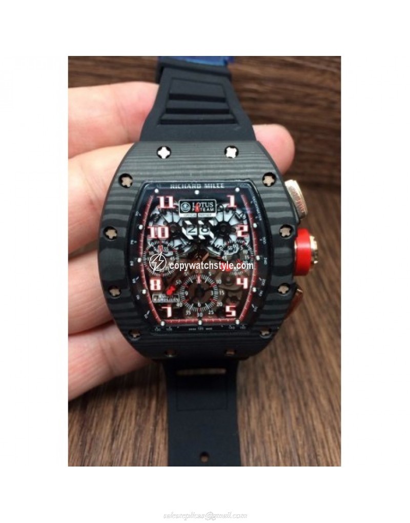 Richard Mille RM011-FM Felipe Massa Chronograph Forged Carbon Red Richard Mille RM011-FM Felipe Massa Chronograph Forged Carbon Red