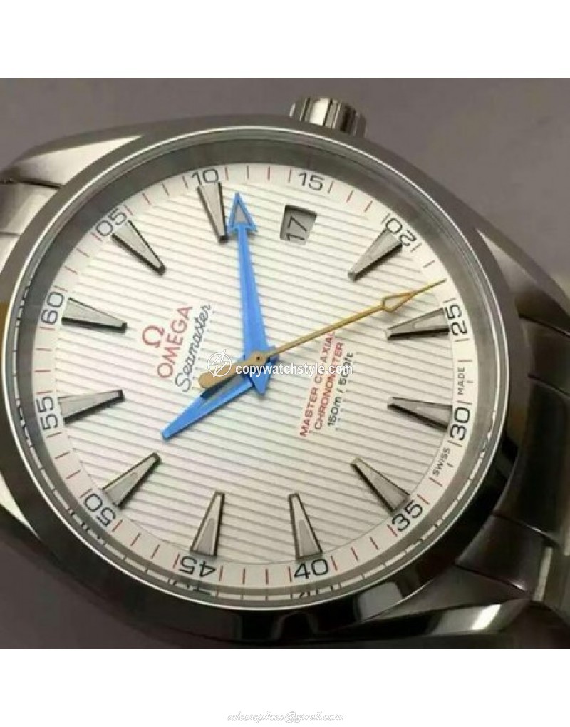 Omega Aqua Terra 150M 41MM Stainless Steel White Omega Aqua Terra 150M 41MM Stainless Steel White