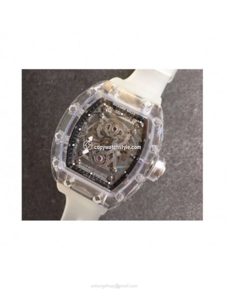 Richard Mille RM056-02 Shappire Black & Skeleton Richard Mille RM056-02 Shappire Black & Skeleton