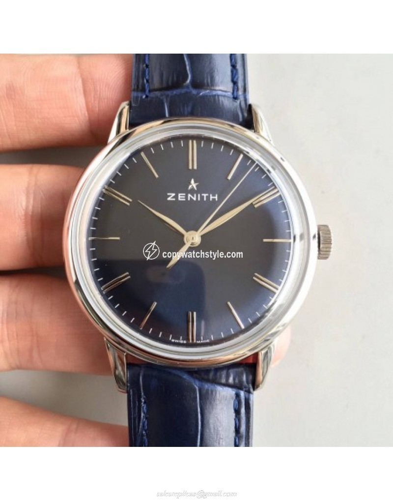Zenith Elite 6150 150TH Anniversary 03.2272.6150/51.C700 ND Stainless Steel Blue Zenith Elite 6150 150TH Anniversary 03.2272.6150/51.C700 ND Stainless Steel Blue