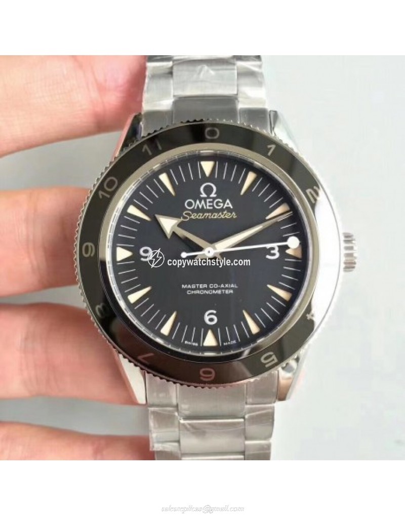 Omega Seamaster 300 Spectre 007 Limited Edition 233.32.41.21.01.001 VS Stainless Steel Black Omega Seamaster 300 Spectre 007 Limited Edition 233.32.41.21.01.001 VS Stainless Steel Black