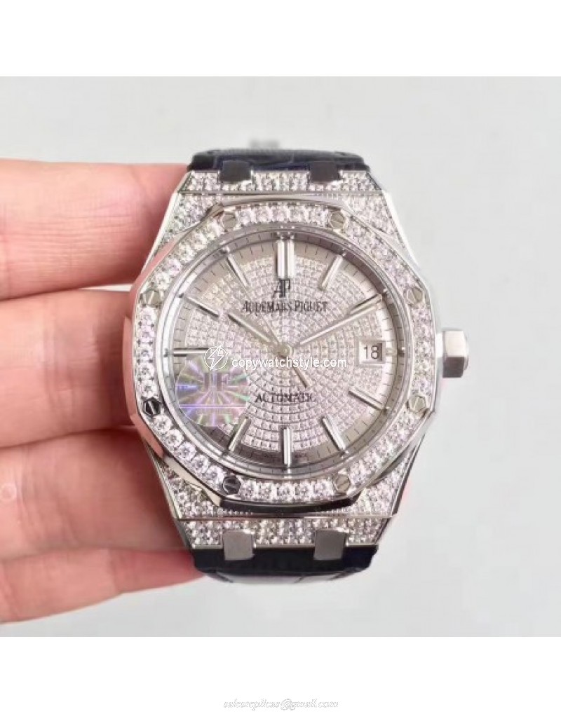 Audemars Piguet Royal Oak 15450 JF Stainless Steel & Diamonds Diamond Audemars Piguet Royal Oak 15450 JF Stainless Steel & Diamonds Diamond
