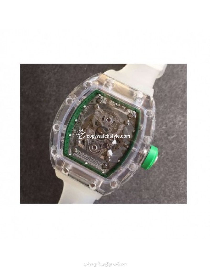 Richard Mille RM056-02 Shappire Green & Skeleton Richard Mille RM056-02 Shappire Green & Skeleton