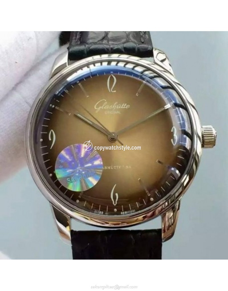 Glashutte Senator Sixties Stainless Steel Green 