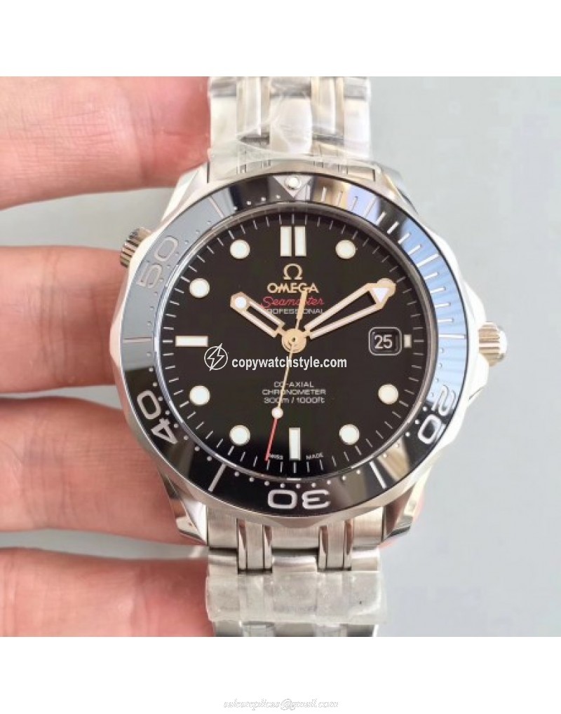 Omega Seamaster Diver 300M Co-Axial 41MM 212.30.41.20.01.003 JH Stainless Steel Black Omega Seamaster Diver 300M Co-Axial 41MM 212.30.41.20.01.003 JH Stainless Steel Black