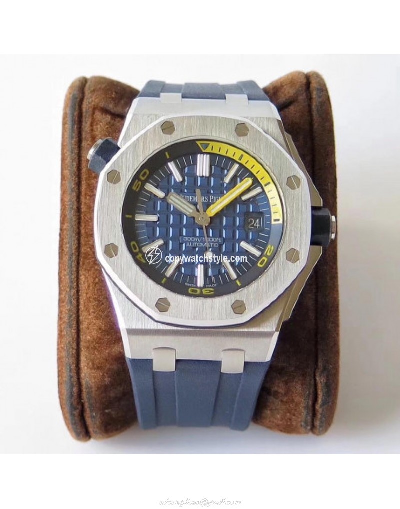 Audemars Piguet Royal Oak Offshore Diver 15710ST.OO.A027CA.01 JF V3 Stainless Steel Blue Audemars Piguet Royal Oak Offshore Diver 15710ST.OO.A027CA.01 JF V3 Stainless Steel Blue