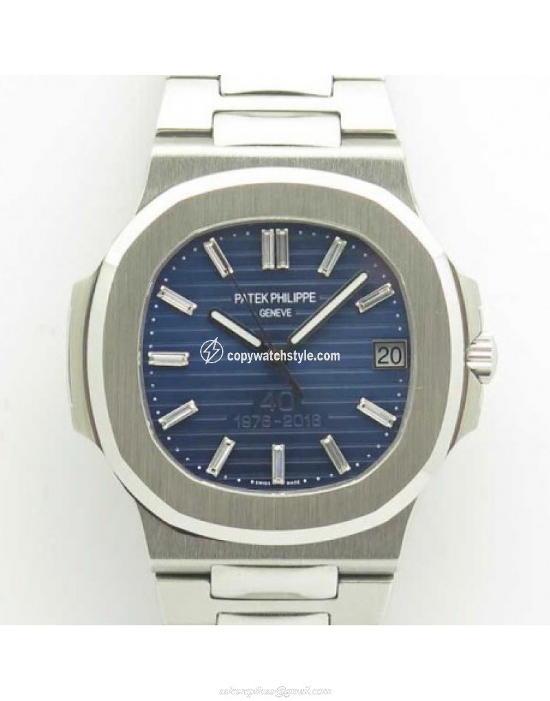 Patek Philippe Nautilus 5711/1P 40TH Anniversary JJ Stainless Steel Blue Patek Philippe Nautilus 5711/1P 40TH Anniversary JJ Stainless Steel Blue