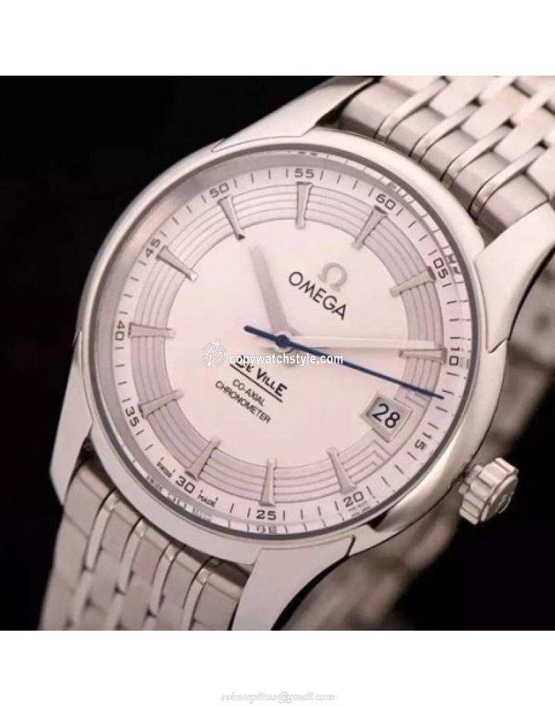 Omega De Ville 41MM Stainless Steel White Omega De Ville 41MM Stainless Steel White