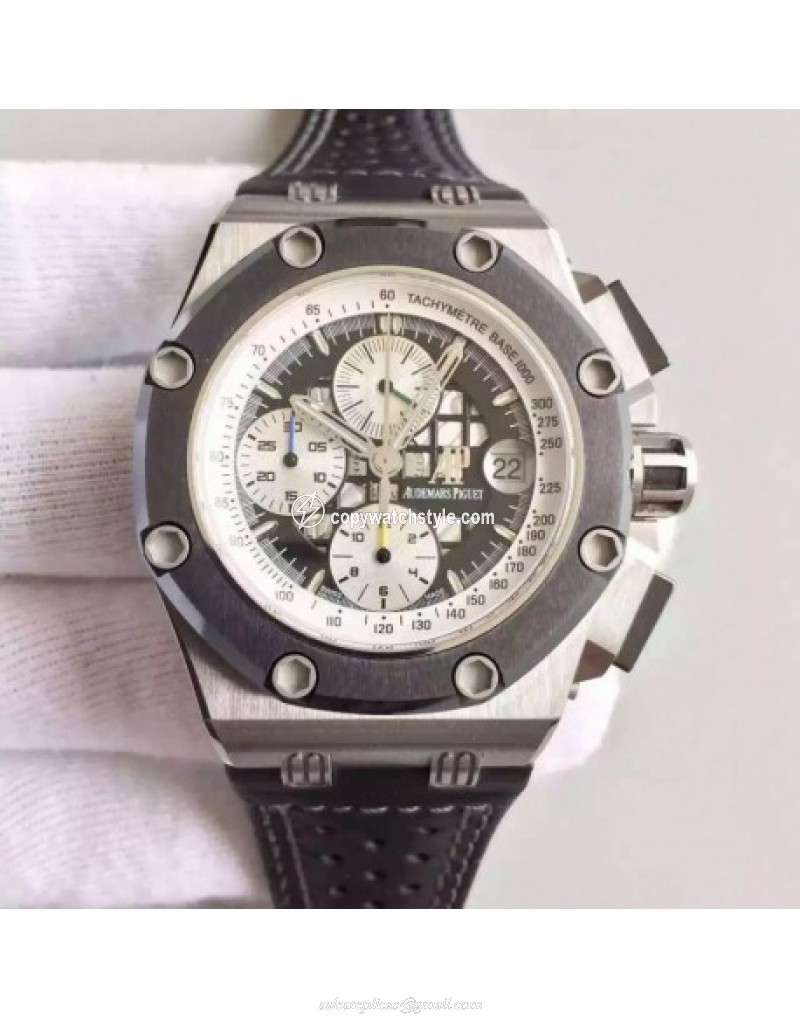 Audemars Piguet Royal Oak Offshore Rubens Barrichello II 26078IO.OO.D001VS.01 JF V2 Titanium Black 