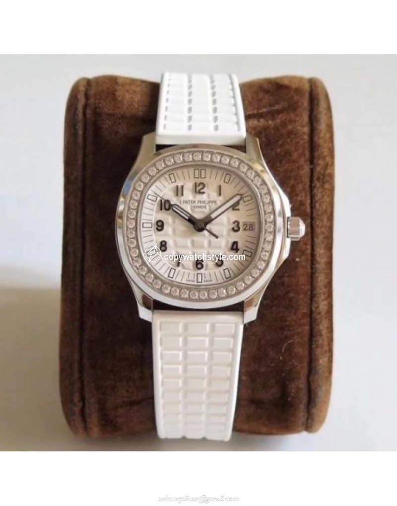Patek Philippe Aquanaut Luce Ladies 5067A-024 Noob Stainless Steel & Diamonds White Patek Philippe Aquanaut Luce Ladies 5067A-024 Noob Stainless Steel & Diamonds White