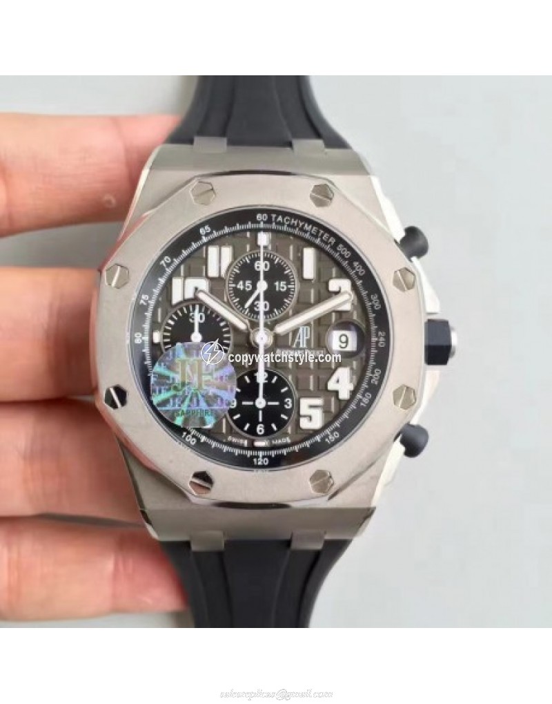 Audemars Piguet Royal Oak Offshore 50th 26034TS.00.D001IN.01 JF V2 Stainless Steel Grey 