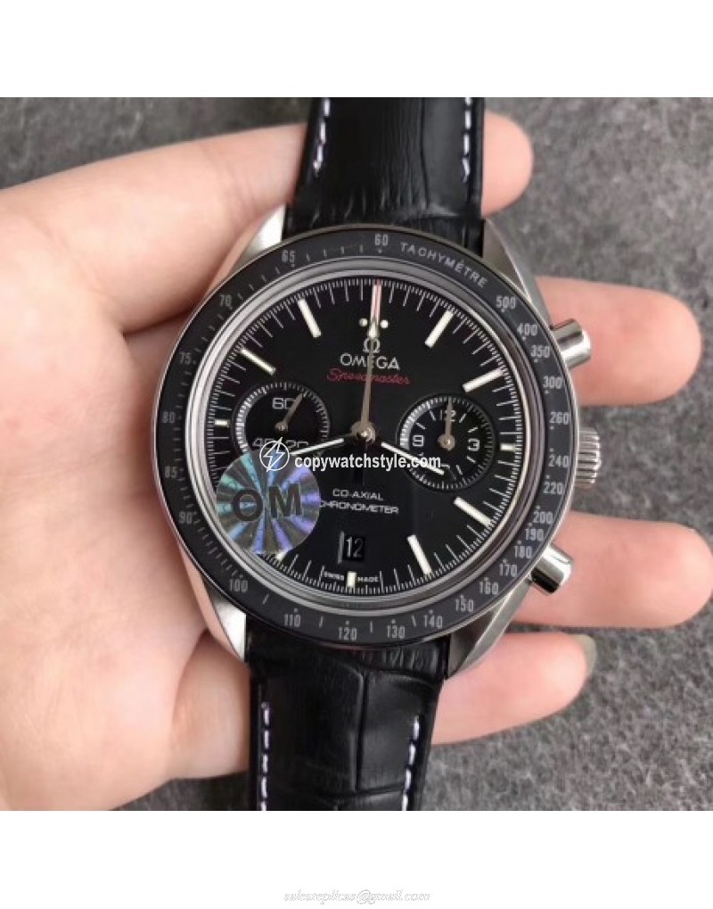 Omega Speedmaster Moonwatch Co-Axial Chronograph 44.25MM 311.33.44.51.01.001 OM V2 Stainless Steel Black 