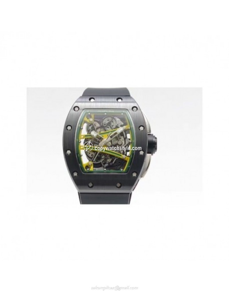 Richard Mille RM59-01M Black Ceramic Green Skeleton Richard Mille RM59-01M Black Ceramic Green Skeleton