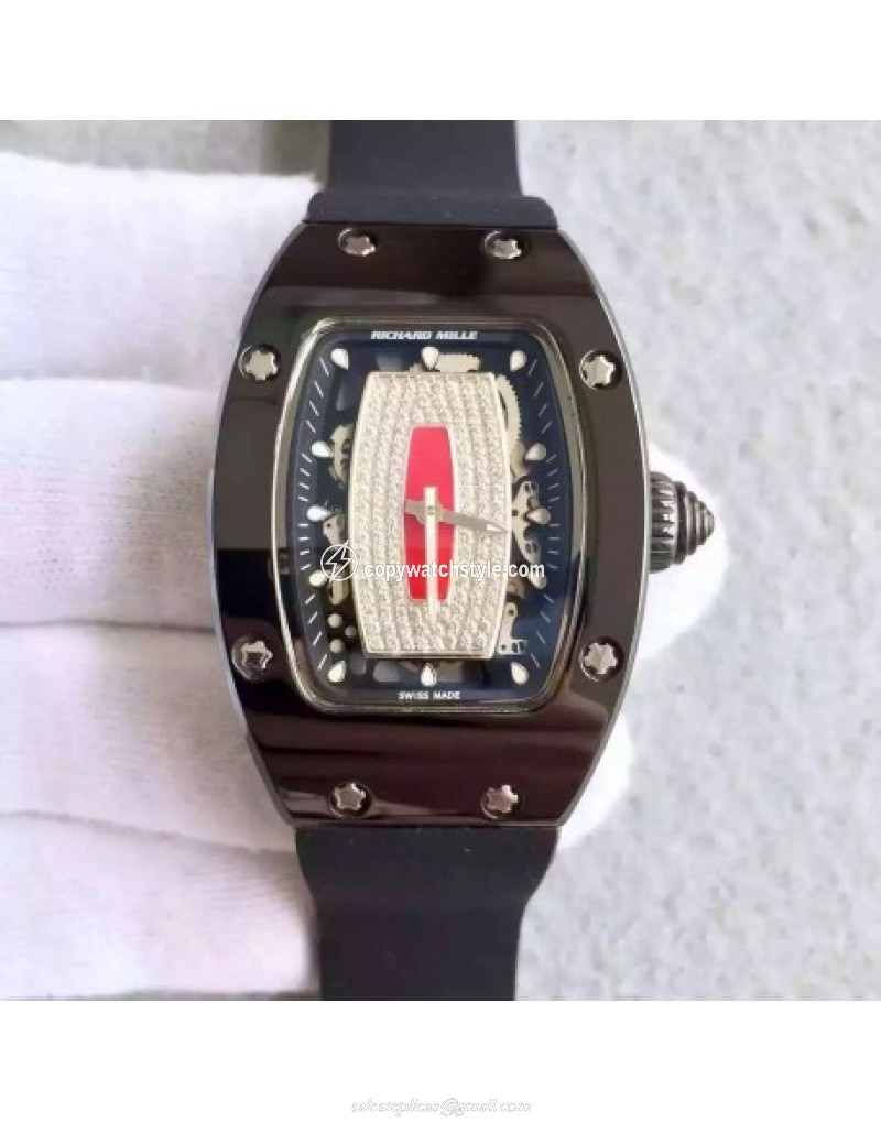 Richard Mille RM07 Ladies PVD Red & Diamonds Richard Mille RM07 Ladies PVD Red & Diamonds