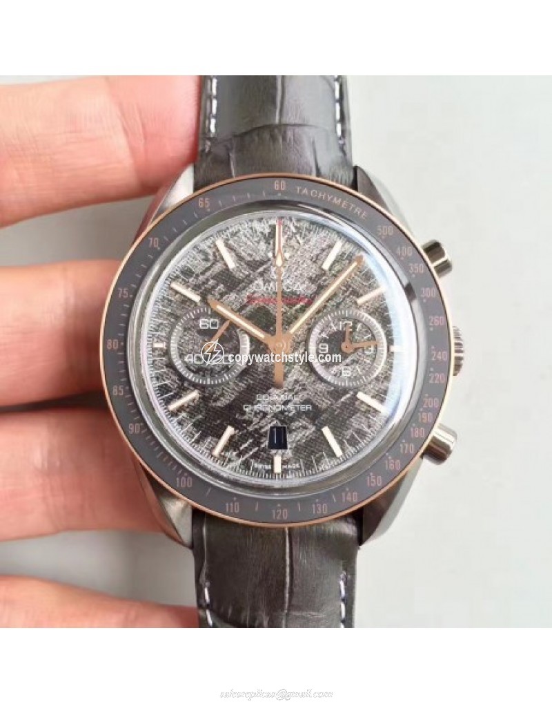 Omega Speedmaster Grey Side of The Moon Meteorite 311.63.44.51.99.002 JH PVD & Rose Gold Grey Omega Speedmaster Grey Side of The Moon Meteorite 311.63.44.51.99.002 JH PVD & Rose Gold Grey