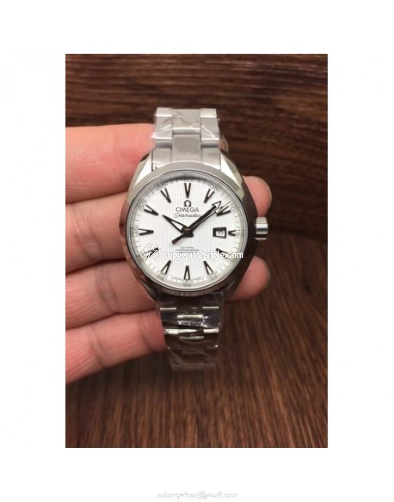 Omega Aqua Terra Lady 34MM Stainless Steel Black Omega Aqua Terra Lady 34MM Stainless Steel Black