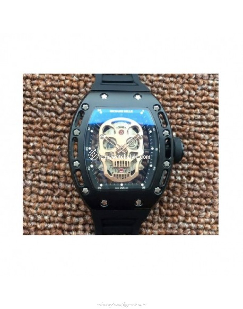 Richard Mille RM052 PVD Rose Gold Skull Richard Mille RM052 PVD Rose Gold Skull