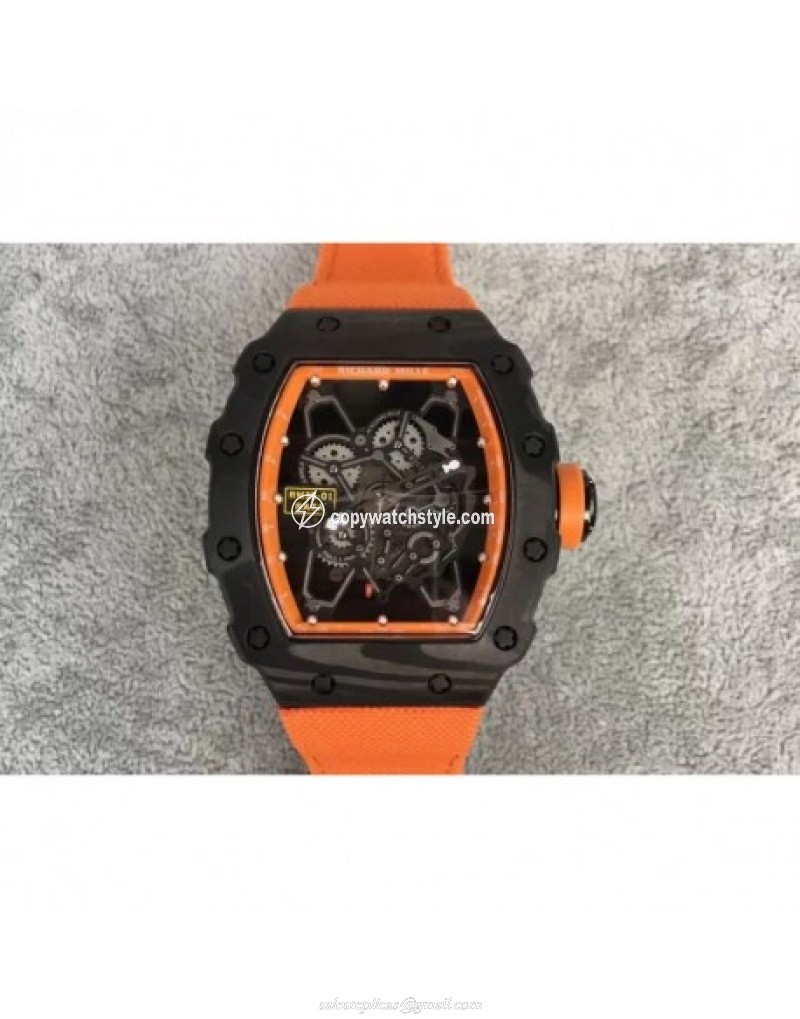 Richard Mille RM35-01 Rafael Nadal Forged Carbon Skeleton Orange Richard Mille RM35-01 Rafael Nadal Forged Carbon Skeleton Orange