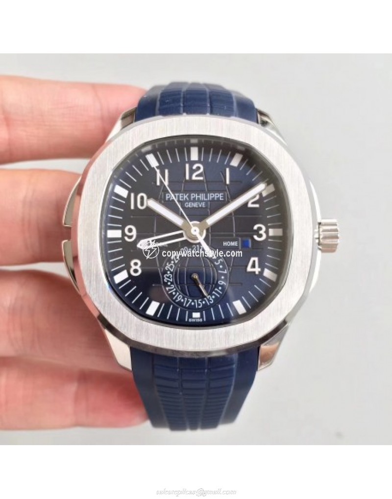 Patek Philippe Aquanaut Travel Time 5164A-001 MP Stainless Steel Blue Patek Philippe Aquanaut Travel Time 5164A-001 MP Stainless Steel Blue