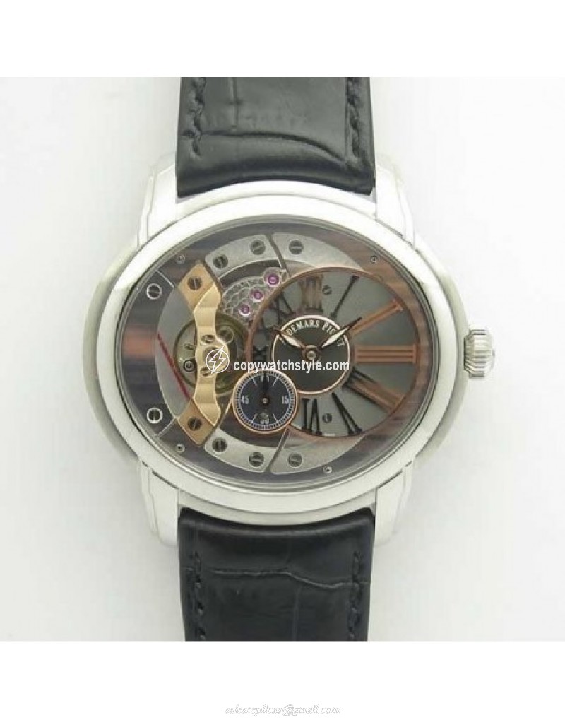Audemars Piguet Royal Millenary 4101 15350ST.OO.D002CR.01 V9 Stainless Steel Skeleton Audemars Piguet Royal Millenary 4101 15350ST.OO.D002CR.01 V9 Stainless Steel Skeleton
