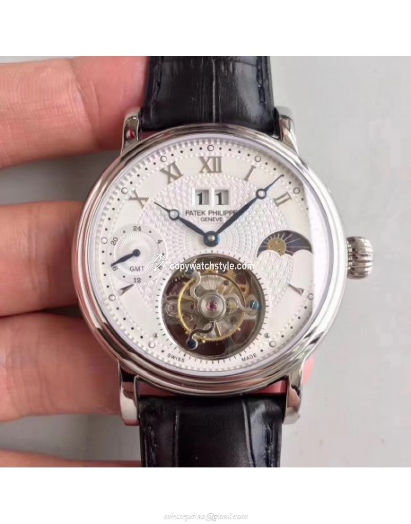 Patek Philippe Grand Complication Tourbillon Noob Stainless Steel White Patek Philippe Grand Complication Tourbillon Noob Stainless Steel White