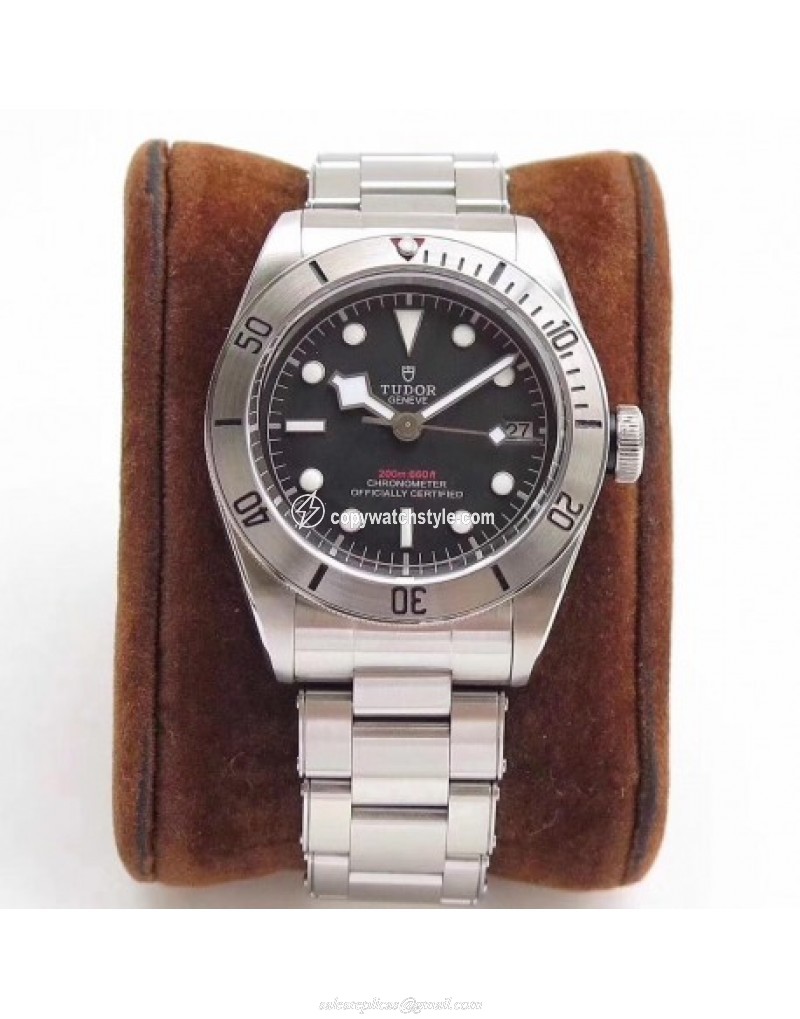 Tudor Heritage Black Bay Steel 79730-0001 ZF Stainless Steel Black 