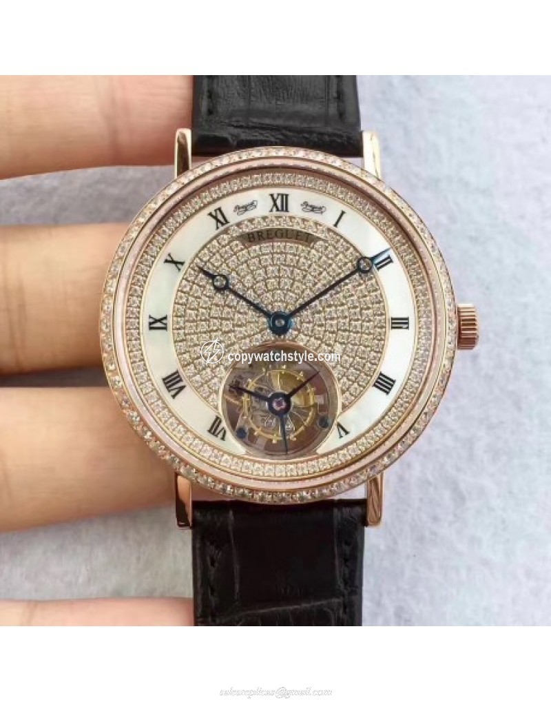 Breguet Grand Complication Tourbillon JL Rose Gold & Diamonds Diamond 