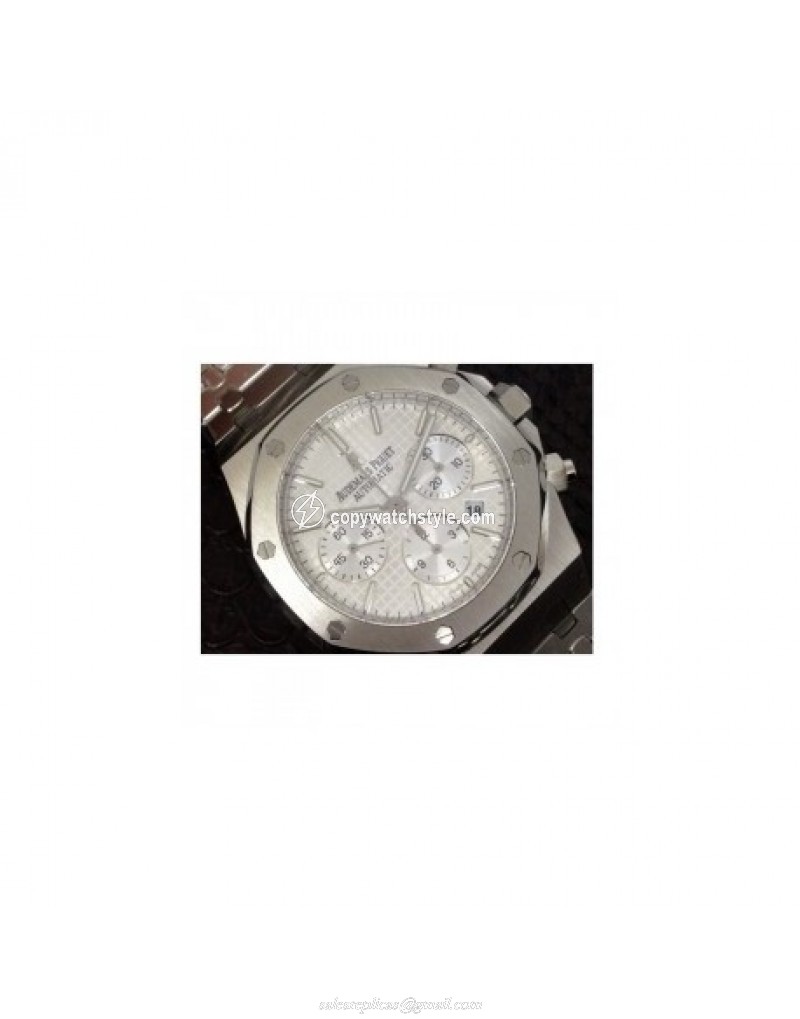 Audemars Piguet Royal Oak Chronograph 26331 Stainless Steel White Audemars Piguet Royal Oak Chronograph 26331 Stainless Steel White