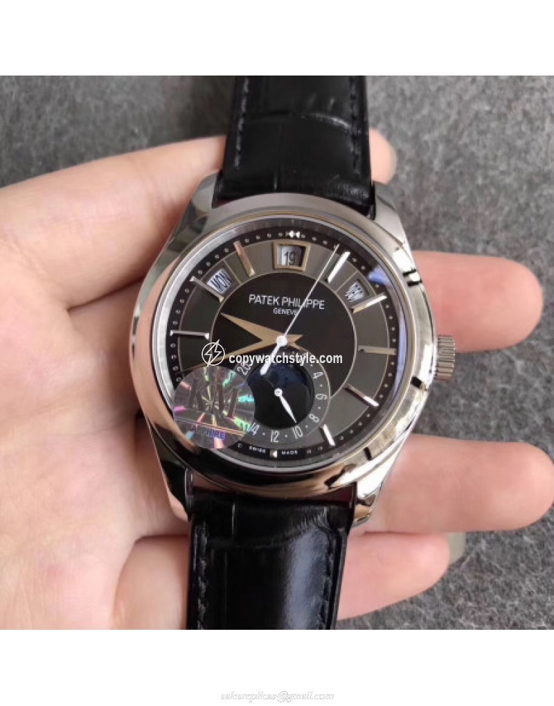 Patek Philippe Annual Calendar 5205G-010 KM Stainless Steel Black Patek Philippe Annual Calendar 5205G-010 KM Stainless Steel Black