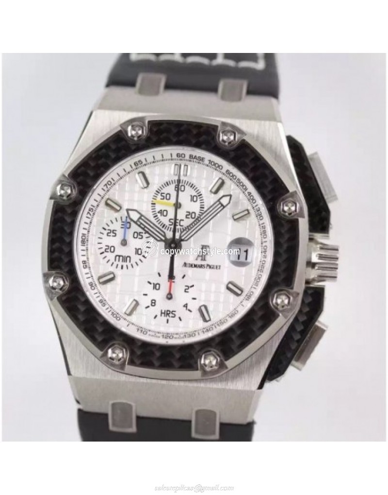 Audemars Piguet Royal Oak Offshore Juan Pablo Montoya 2603010.OO.D001IN.01 JF V2 Titanium White 